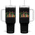 Subtle FDT 8647 Tumbler With Handle Foxtrots Deltas Tangos Book Lovers Flower TS02 One Size: 40 oz Black Print Your Wear