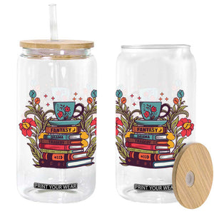 Subtle FDT Glass Can Fantasy Drama Tragedy Book Lover TS02 Black Print Your Wear