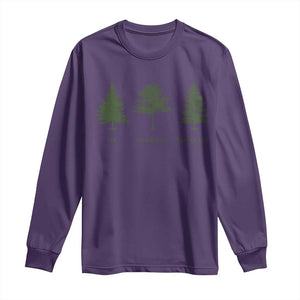 Subtle FDT Long Sleeve Shirt Nature Tee National Park TS10 Purple Print Your Wear