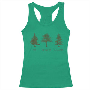 Subtle FDT Racerback Tank Top Nature Tee National Park TS10 Irish Green Print Your Wear