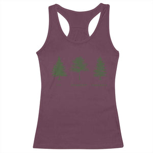 Subtle FDT Racerback Tank Top Nature Tee National Park TS10 Maroon Print Your Wear
