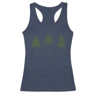 Subtle FDT Racerback Tank Top Nature Tee National Park TS10 Navy Print Your Wear