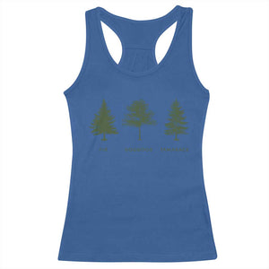 Subtle FDT Racerback Tank Top Nature Tee National Park TS10 Royal Blue Print Your Wear