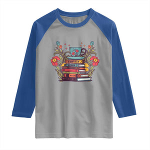 Subtle FDT Raglan Shirt Fantasy Drama Tragedy Book Lover TS02 Sport Gray Royal Print Your Wear