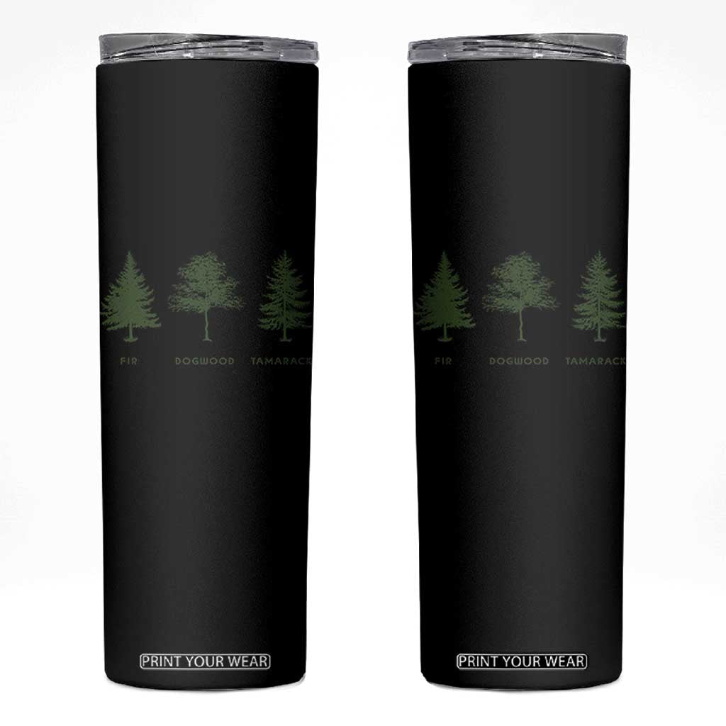 Subtle FDT Skinny Tumbler Nature Tee National Park TS10 Black Print Your Wear