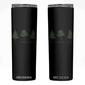 Subtle FDT Skinny Tumbler Nature Tee National Park TS10 Black Print Your Wear
