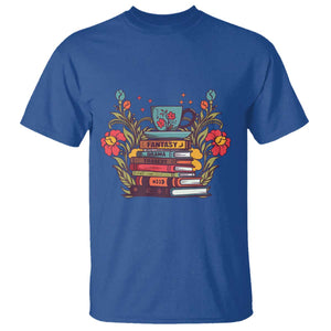 Subtle FDT T Shirt Fantasy Drama Tragedy Book Lover TS02 Royal Blue Print Your Wear