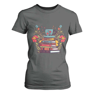 Subtle FDT T Shirt For Women Fantasy Drama Tragedy Book Lover TS02 Dark Heather Print Your Wear
