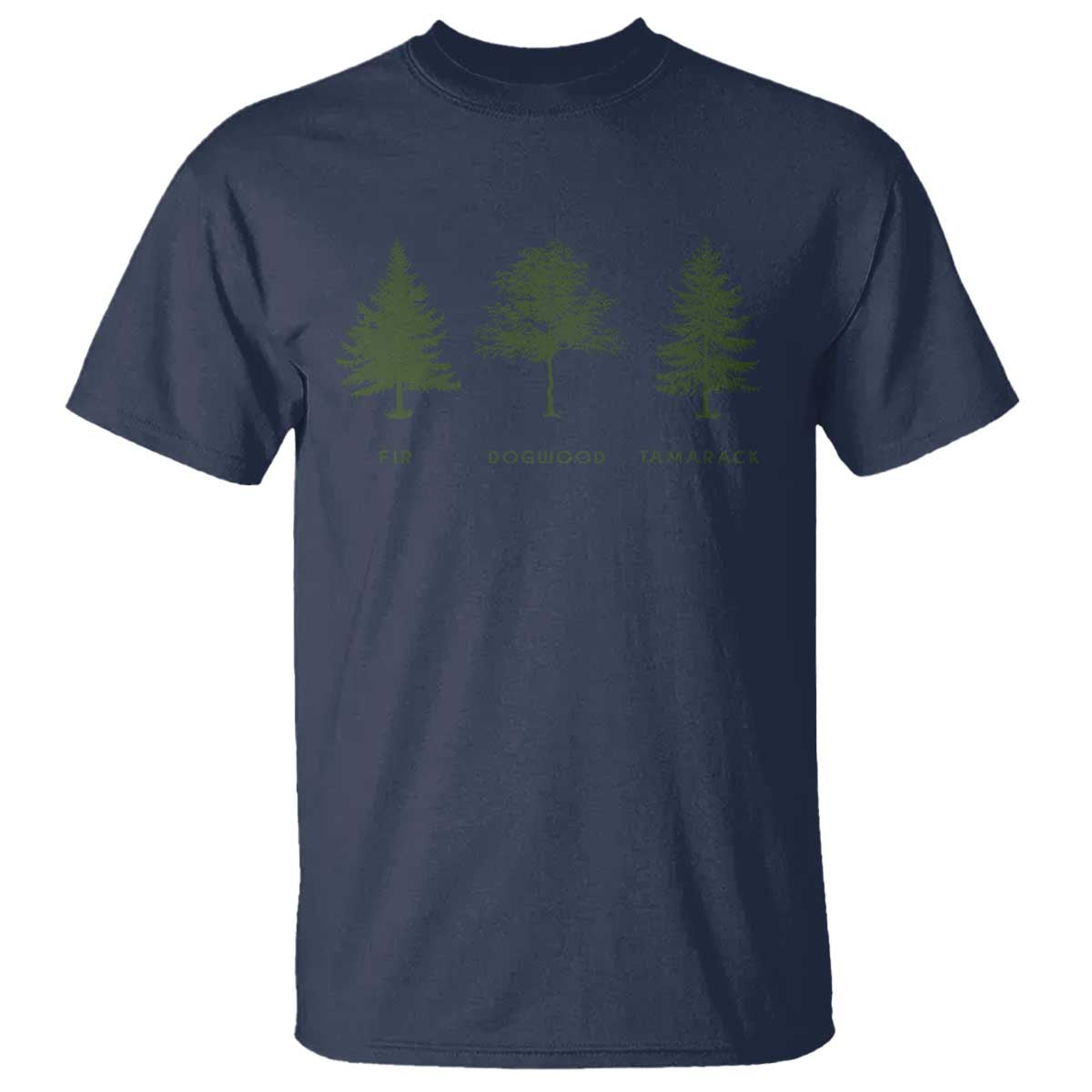 Subtle FDT T Shirt Nature Tee National Park TS10 Navy Print Your Wear