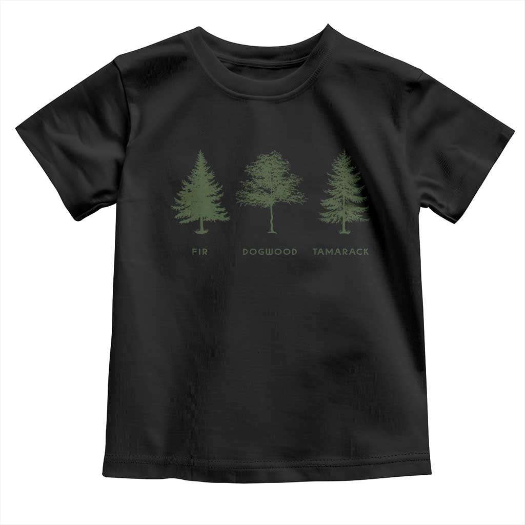 Subtle FDT Toddler T Shirt Nature Tee National Park TS10 Black Print Your Wear