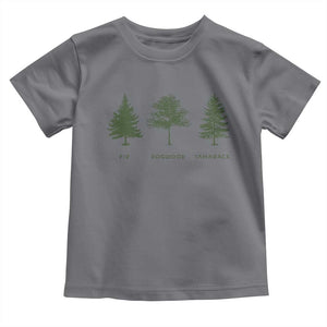 Subtle FDT Toddler T Shirt Nature Tee National Park TS10 Charcoal Print Your Wear