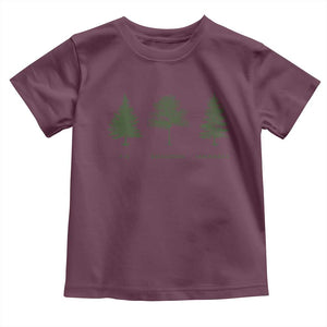Subtle FDT Toddler T Shirt Nature Tee National Park TS10 Maroon Print Your Wear