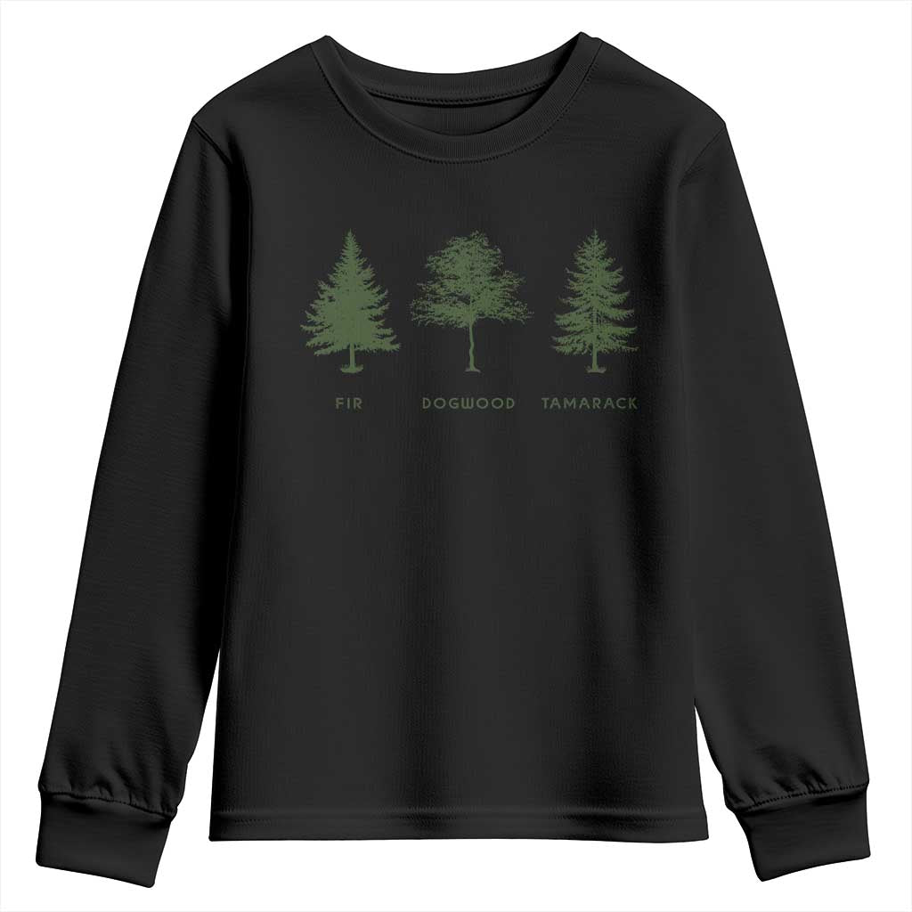 Subtle FDT Youth Sweatshirt Nature Tee National Park TS10 Black Print Your Wear