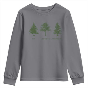 Subtle FDT Youth Sweatshirt Nature Tee National Park TS10 Charcoal Print Your Wear