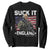 Suck It England Funny 4th of July George Washington 1776 Sweatshirt TS10 Black Print Your Wear