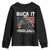 Suck It England Funny 4th of July George Washington 1776 Youth Sweatshirt TS10 Black Print Your Wear