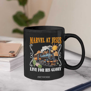 Summer VBS 2025 Coffee Mug Marvel at Jesus Live for His Glory Christian Bible Camp TS02 Print Your Wear