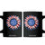 Sunflower American Flag Coffee Mug Floral USA 4th of July Merica TS10 Black Print Your Wear