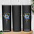 Sunflower Ukraine Flag Skinny Tumbler Ukrainian Butterflies Flowers TS10 Print Your Wear