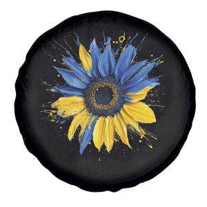 Sunflower Ukraine Flag Spare Tire Cover Patriot Patriotic Ukraine Ukrainian National Flag TS10 Print Your Wear