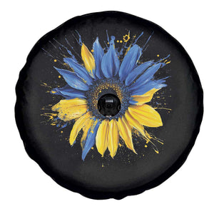 Sunflower Ukraine Flag Spare Tire Cover Patriot Patriotic Ukraine Ukrainian National Flag TS10 Print Your Wear