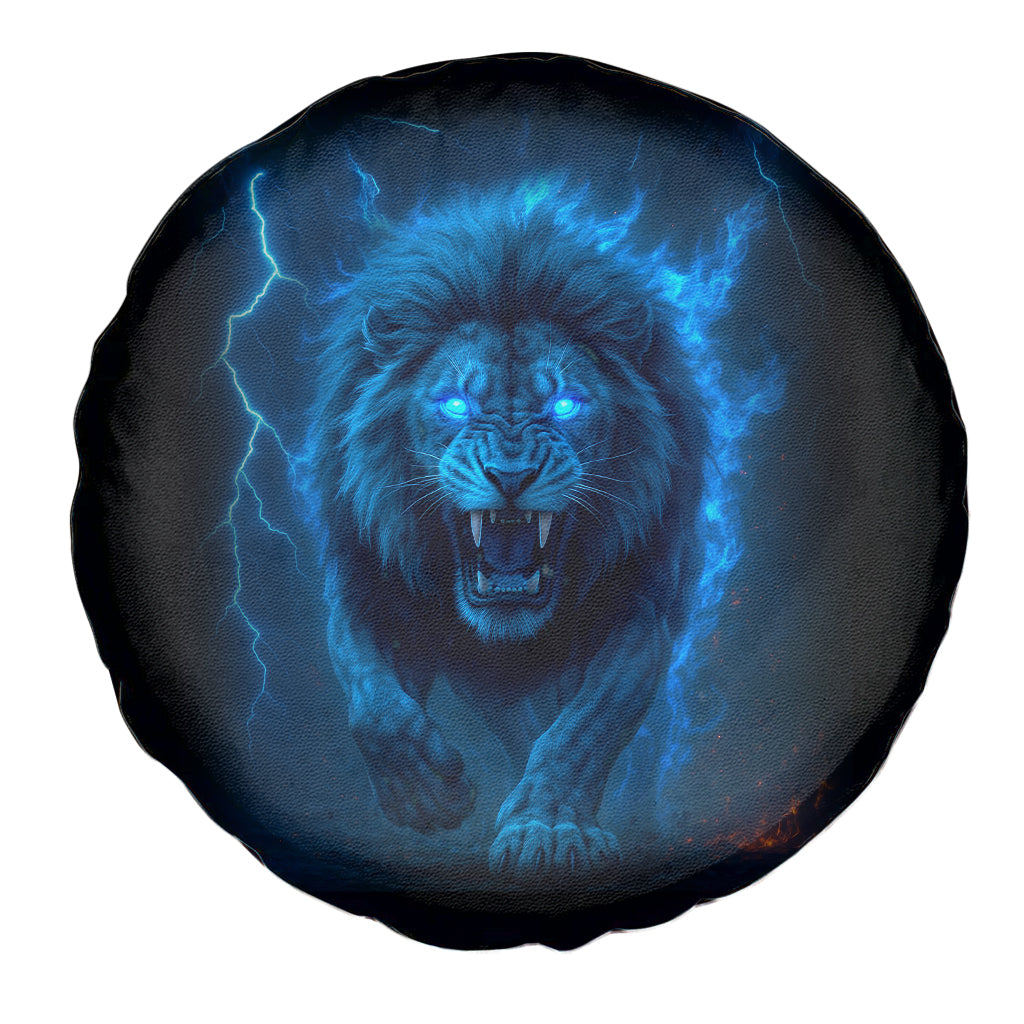 Vintage Classic Blue Lion Bootleg Graphic Spare Tire Cover TS10 Print Your Wear