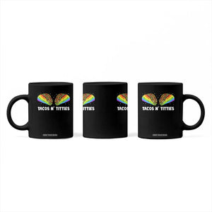 Tacos Lover LGBT Pride Coffee Mug Tacos N' Titties Gay Rainbow Proud TS09 Print Your Wear