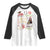 Talk Derby To Me Raglan Shirt Horse Riders Ky Racing Day TS02 White Black Print Your Wear