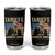 Tariffs Are My Favorite Word Tumbler Cup Trump 2025 Patriotic American Flag Vintage TS02 Black Print Your Wear