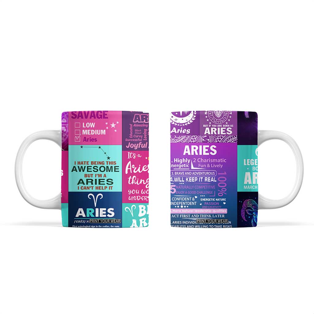 Teacher Life Coffee Mug Teaching Appreciation Colorful School Supplies Gift For Educator TB02 White Print Your Wear