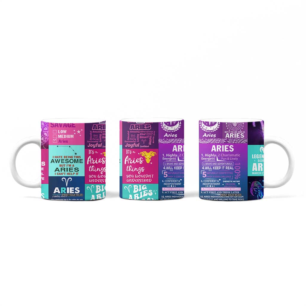 Teacher Life Coffee Mug Teaching Appreciation Colorful School Supplies Gift For Educator TB02 Print Your Wear