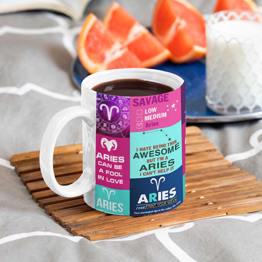 Teacher Life Coffee Mug Teaching Appreciation Colorful School Supplies Gift For Educator TB02 Print Your Wear