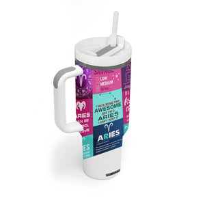 Teacher Life Tumbler With Handle Teaching Appreciation Colorful School Supplies Gift For Educator TB02 Print Your Wear