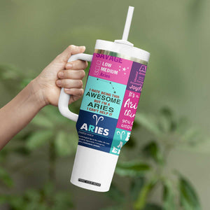 Teacher Life Tumbler With Handle Teaching Appreciation Colorful School Supplies Gift For Educator TB02 Print Your Wear