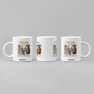 The Big Five South Africa Coffee Mug Elephant Lion Rhino Buffalo Leopard Animals Safari Wildlife TS02 Print Your Wear