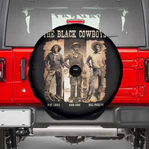 The Black Cowboys Nat Love Isom Dart Bill Pickett Spare Tire Cover African American Cowboy TS11 Black Print Your Wear