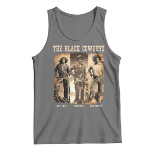 The Black Cowboys Nat Love Isom Dart Bill Pickett Tank Top African American Cowboy TS11 Black Heather Print Your Wear