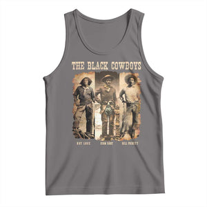 The Black Cowboys Nat Love Isom Dart Bill Pickett Tank Top African American Cowboy TS11 Deep Heather Print Your Wear