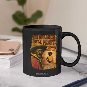 The Bulldogger Bill Pickett Coffee Mug Texan Rodeo Legend TS11 Print Your Wear