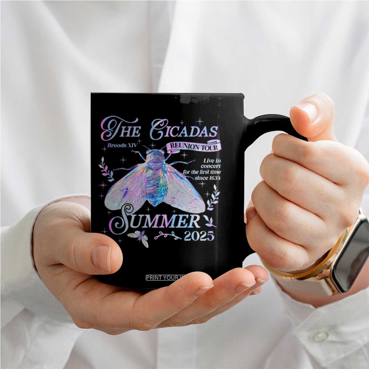 The Cicadas Brood XIV Reunion Tour Summer 2025 Coffee Mug Live In Concert For The First Time Since 1634 TS11 Print Your Wear