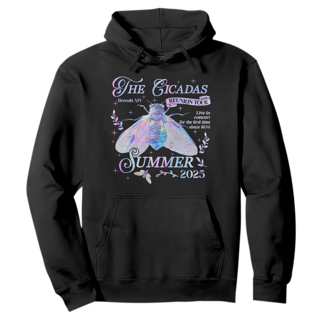 The Cicadas Brood XIV Reunion Tour Summer 2025 Hoodie Live In Concert For The First Time Since 1634 TS11 Black Print Your Wear