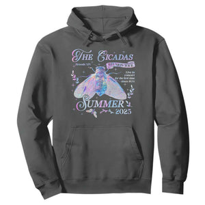The Cicadas Brood XIV Reunion Tour Summer 2025 Hoodie Live In Concert For The First Time Since 1634 TS11 Dark Heather Print Your Wear