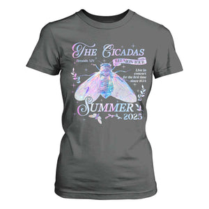 The Cicadas Brood XIV Reunion Tour Summer 2025 T Shirt For Women Live In Concert For The First Time Since 1634 TS11 Dark Heather Print Your Wear