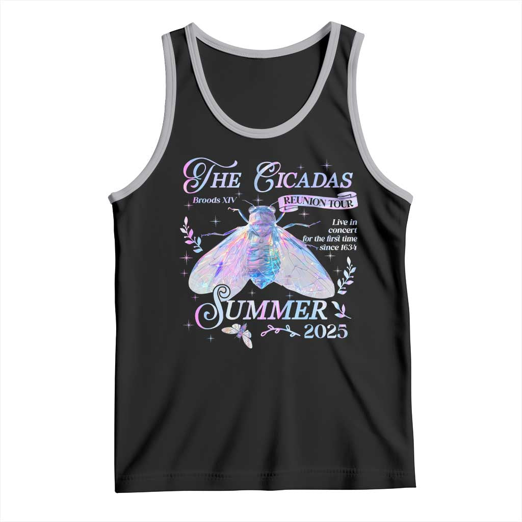 The Cicadas Brood XIV Reunion Tour Summer 2025 Tank Top Live In Concert For The First Time Since 1634 TS11 Black Athletic Heather Print Your Wear
