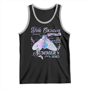 The Cicadas Brood XIV Reunion Tour Summer 2025 Tank Top Live In Concert For The First Time Since 1634 TS11 Black Athletic Heather Print Your Wear