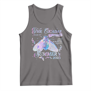 The Cicadas Brood XIV Reunion Tour Summer 2025 Tank Top Live In Concert For The First Time Since 1634 TS11 Deep Heather Print Your Wear