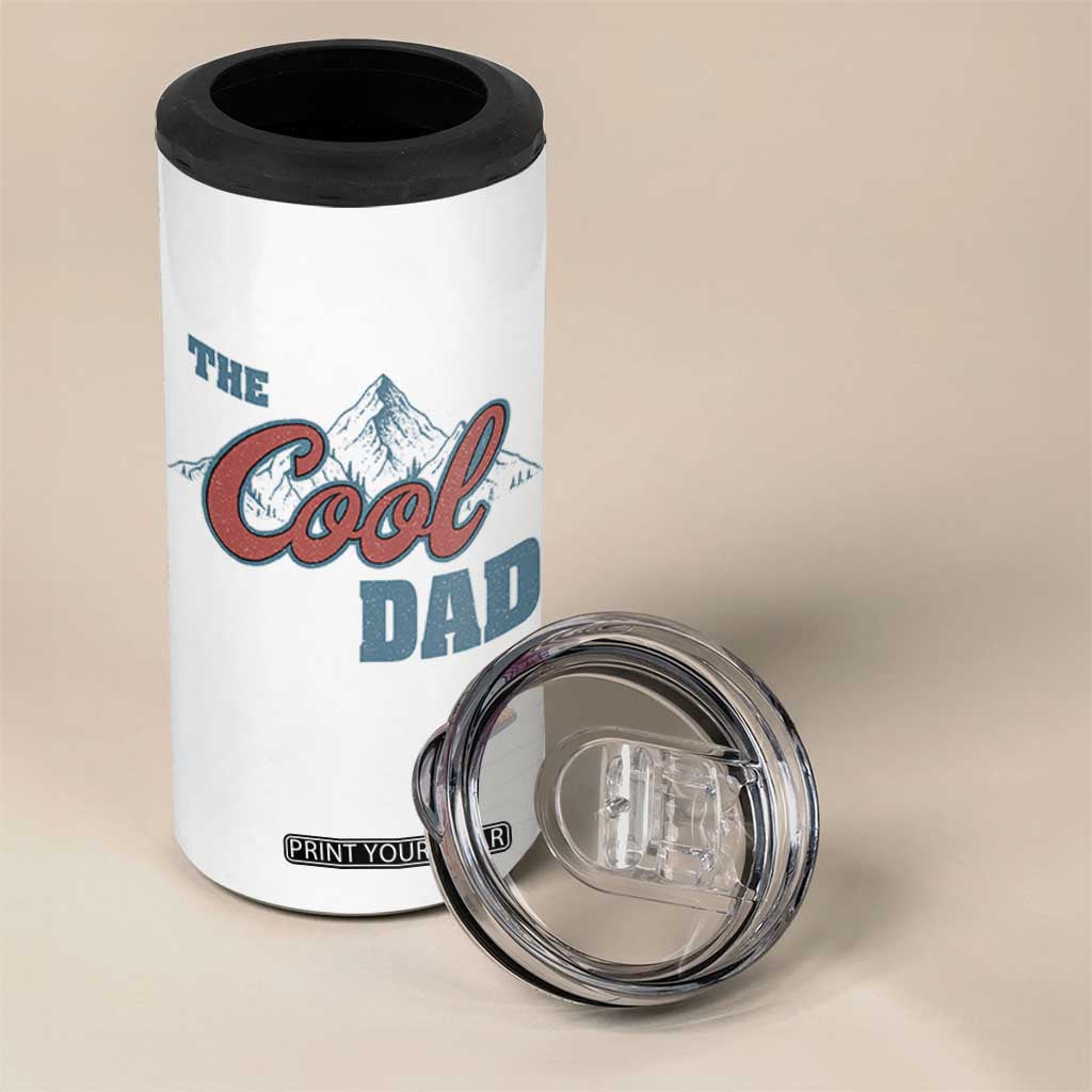 The Cool Dad 4 in 1 Can Cooler Tumbler Fathers Day Gifts TS10 Print Your Wear