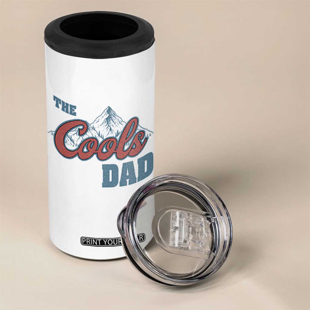 The Cool Dad 4 in 1 Can Cooler Tumbler Fathers Day Gifts TS10 Print Your Wear