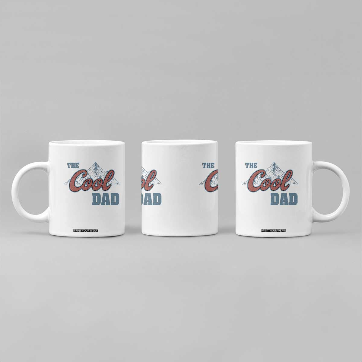 The Cool Dad Coffee Mug Fathers Day Gifts TS10 Print Your Wear