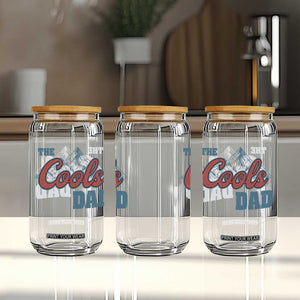 The Cool Dad Glass Can Fathers Day Gifts TS10 Print Your Wear